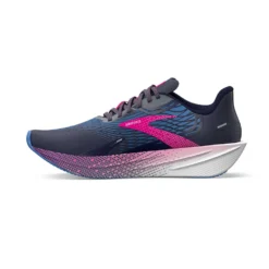 BROOKS Women's Hyperion Max Running Shoe - Peacoat/Marina Blue/Pink Glo - Regular (B) -Nike Store 120377 441 M Hyperion Max