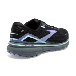 BROOKS Women's Ghost 15 Running Shoe- Black/Jacaranda/Salt- Regular (B) -Nike Store 120380 011 H Ghost 15