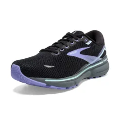 BROOKS Women's Ghost 15 Running Shoe- Black/Jacaranda/Salt- Regular (B) -Nike Store 120380 011 Z Ghost 15