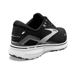 BROOKS Women's Ghost 15 Running Shoe - Black/Blackened Pearl/White- Wide (D) -Nike Store 120380 012 H Ghost 15 ca4c9abb 0906 4964 b800 e0e64ada8425