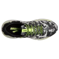 BROOKS Women's Ghost 15 Camo Running Shoe - Black/Ebony/Nightlife - Regular (B) -Nike Store 120380 029 O Ghost 15