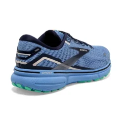 BROOKS Women's Ghost 15 Running Shoe - Vista Blue/Peacoat/Linen - Regular (B) -Nike Store 120380 472 H Ghost 15