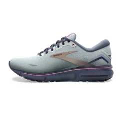 BROOKS Women's Ghost 15 Running Shoe - Spa Blue/Neo Pink/ Copper- Regular (B) -Nike Store 120380 492 M Ghost 15 1