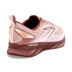BROOKS Women's Levitate 6 Running Shoe - Peach Whip/Pink- Regular (B) -Nike Store 120383 662 H Levitate 6
