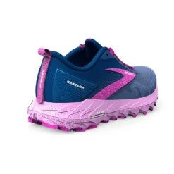 BROOKS Women's Cascadia Trail Running Shoe- Navy/Purple/Violet - Regular (B) 9 BROOKS Women's Cascadia Trail Running Shoe- Navy/Purple/Violet - Regular (B) -Nike Store 120392 449 H Cascadia 17