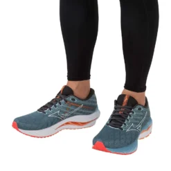 Mizuno Men's Wave Inspire 19 Running Shoe- Provincial Blue/White- Regular (D) -Nike Store 1280 I4DmyIZKWa873ocD