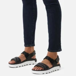 Sorel Women's Viibe Sandal - Black/Sea Salt- Regular (B) -Nike Store 2030511 010 a9