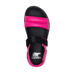 Sorel Women's Viibe Sandal - Fuchsia Fizz/Black- Regular (B) -Nike Store 2030511 650 u