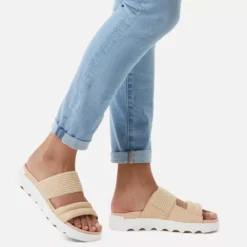 Sorel Women's Viibe Slide - Nova Sand/Sea Salt - Regular (B) -Nike Store 2030531 260 a9