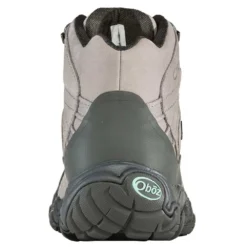 Oboz Women's Bridger Mid B-DRY Hiking Shoe- Frost Gray -Nike Store 22102 Womens Bridger Mid B DRY FrostGray back 86104