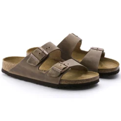 Birkenstock Arizona Cork Tobacco Brown Oiled Leather Sandal- Regular/Wide 9 Birkenstock Arizona Cork Tobacco Brown Oiled Leather Sandal- Regular/Wide -Nike Store 352203 pair