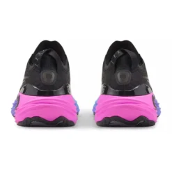 Men's Foreverrun Nitro Sunset Running Shoe - Puma Black/Luminous Blue/Electric Orchid- Regular (D) -Nike Store 38000701 BlackBlue BCK