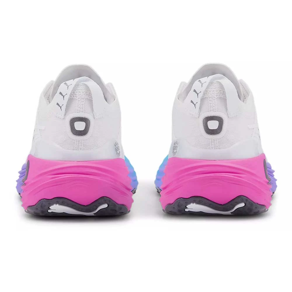 Puma Men's ForeverRun Nitro Sunset Running Shoe - White/Luminous Blue/Electric Orchid- Regular (D) 4 Puma Men's ForeverRun Nitro Sunset Running Shoe - White/Luminous Blue/Electric Orchid- Regular (D) - Image 4
