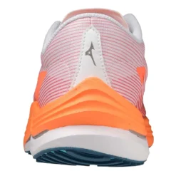 Mizuno Men's Wave Rebellion Flash Running Shoe- White/Silver - Regular (D) -Nike Store 411392 0073 05