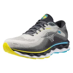 Mizuno Men's Wave Sky 7 Running Shoe - Pearl Blue/White - Regular (D) -Nike Store 411411 5F00 07