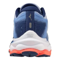 Mizuno Women's Wave Sky 7 Running Shoe - Blue Heron/Silver - Regular (B) -Nike Store 411413 6Q73 05