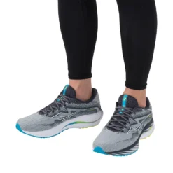 Mizuno Men's Wave Rider 27 Running Shoe - Pearl Blue/White - Regular (D) 20 Mizuno Men's Wave Rider 27 Running Shoe - Pearl Blue/White - Regular (D) -Nike Store 411415 5F00 10