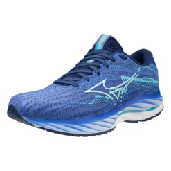 Mizuno Women's Wave Rider 27 Running Shoe - Ultramarine/White- Regular (B) -Nike Store 411418 UM00 07