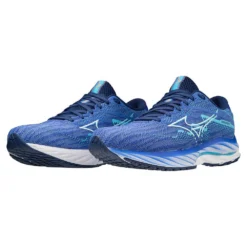 Mizuno Women's Wave Rider 27 Running Shoe - Ultramarine/White- Regular (B) -Nike Store 411418 UM00 09