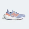 ADIDAS Women's Ultraboost Light Running Shoe - Blue Dawn/Coral Fusion/Blue Fusion - Regular (B)