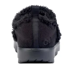 OOfos Women's OOcoozie Low Shoe Recovery Shoe - Black - Regular (B) -Nike Store 5074BLACK shot5