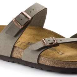 Birkenstock Mayari Cork Stone Birko-Flor Nubuck Sandal- Regular/Wide -Nike Store 71071 detail 1