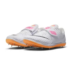 Unisex Nike Air Zoom High Jump Elite Spike - White/Black/Laser Pink - Regular (D) -Nike Store 806561 102 PHCFH001