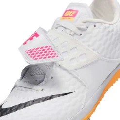 Unisex Nike Air Zoom High Jump Elite Spike - White/Black/Laser Pink - Regular (D) -Nike Store 806561 102 PHSYD005