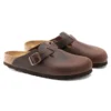 Birkenstock Boston Oiled Leather - Habana
