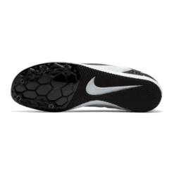 Nike Unisex Zoom Rival D 10 Track Spike - Pure Platinum/Black/Indigo Fog-Regular (D) -Nike Store 907566 002 PHSUH000 2000