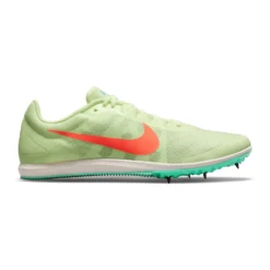 Nike Unisex Zoom Rival D Track Spike - Barely Volt/Hyper Orange/Dynamic Turq - Regular (D)
