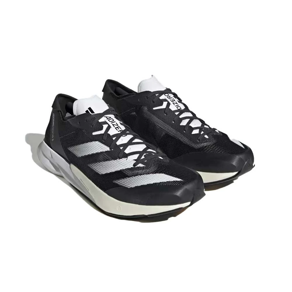 ADIDAS Men'sAdizero Adios 8 Running Shoe - Carbon/FTW White/Cblack - Regular (D) 2 ADIDAS Men'sAdizero Adios 8 Running Shoe - Carbon/FTW White/Cblack - Regular (D) - Image 2