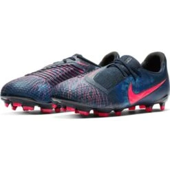 Nike Jr Phantom Venom Elite FG Soccer Cleat - Obsidian/White/Black -Nike Store AO0401 440 PHCFH001 JPG HEI 875 WID 875