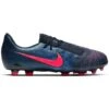 Nike Jr Phantom Venom Elite FG Soccer Cleat - Obsidian/White/Black