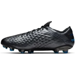 Nike Legend 8 Elite FG Soccer Boots - Black/Black/Blue Hero -Nike Store AT5293 004 PHSLH001 JPG HEI 875 WID 875