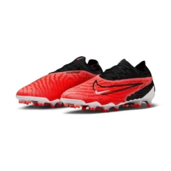 Men's Nike Phantom GX Elite Firm-Ground Soccer Cleats -Bright Crimson/White/University Red/Black - Regular (D) -Nike Store AURORA DC9968 600 PHCFH001 2000