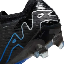 Nike Zoom Mercurial Vapor 15 Elite FG Soccer Cleat- Black/Chrome-Hyper Blue- Regular (D) -Nike Store AURORA DJ4978 040 PHSYD003 2000