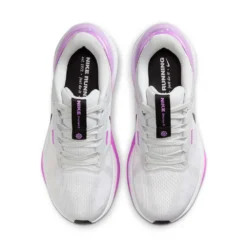 Women's Nike Air Zoom Structure 25 Running Shoe - White/Black-Pure Platinum-Fuchsia Dream- Regular (B) -Nike Store AURORA DJ7884 100 PHCTH001 2000