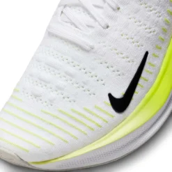 Women's Nike Infinity Run Flyknit 4 Running Shoe - White/Light Lemon Twist/Volt/Black- Regular (B) -Nike Store AURORA DR2670 101 PHSYD001 2000