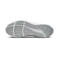 Nike Women's Air Zoom Pegasus 40 Running Shoe- White/Metallic Silver/Pure Platinum- Regular (B) -Nike Store AURORA DV3854 101 PHSUH000 2000