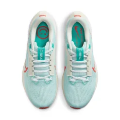 Women's Nike Air Zoom Pegasus 40 Running Shoe - Jade Ice/Picante Red-White-Sea Glass- Regular (B) -Nike Store AURORA DV3854 300 PHCTH001 2000