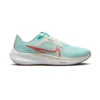 Women's Nike Air Zoom Pegasus 40 Running Shoe - Jade Ice/Picante Red-White-Sea Glass- Regular (B)