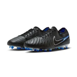 Nike Tiempo Legend 10 Elite FG Soccer Cleat - Black/Chrome-Hyper Blue- Regular (D) 10 Nike Tiempo Legend 10 Elite FG Soccer Cleat - Black/Chrome-Hyper Blue- Regular (D) -Nike Store AURORA DV4328 040 PHCFH001 2000