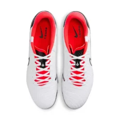 Nike Tiempo Legend 10 Academy MG Soccer Cleat - White/Black-Bright Crimson- Regular (D) -Nike Store AURORA DV4337 100 PHCTH001 2000