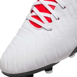 Nike Tiempo Legend 10 Academy MG Soccer Cleat - White/Black-Bright Crimson- Regular (D) -Nike Store AURORA DV4337 100 PHSYD002 2000