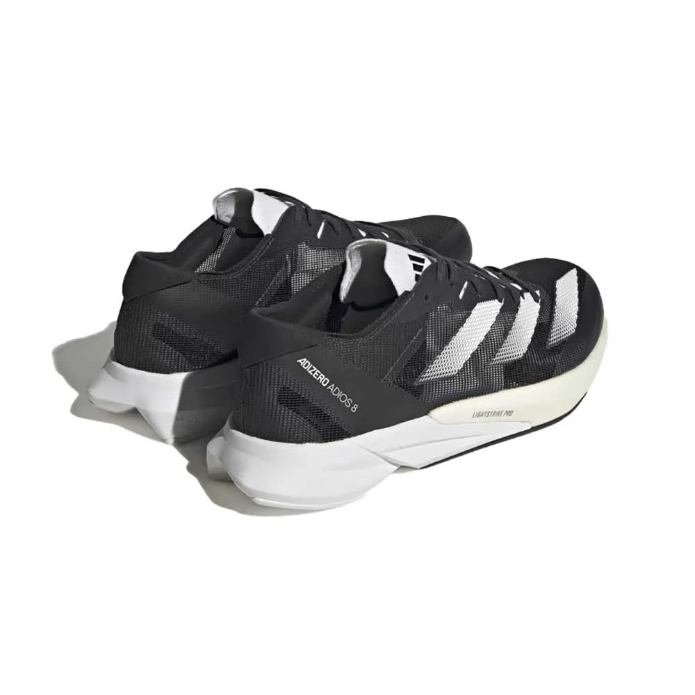 ADIDAS Women's Adizero Adios 8 Running Shoe - Carbon/FTWR White/Core Black - Regular (B) 3 ADIDAS Women's Adizero Adios 8 Running Shoe - Carbon/FTWR White/Core Black - Regular (B) - Image 3