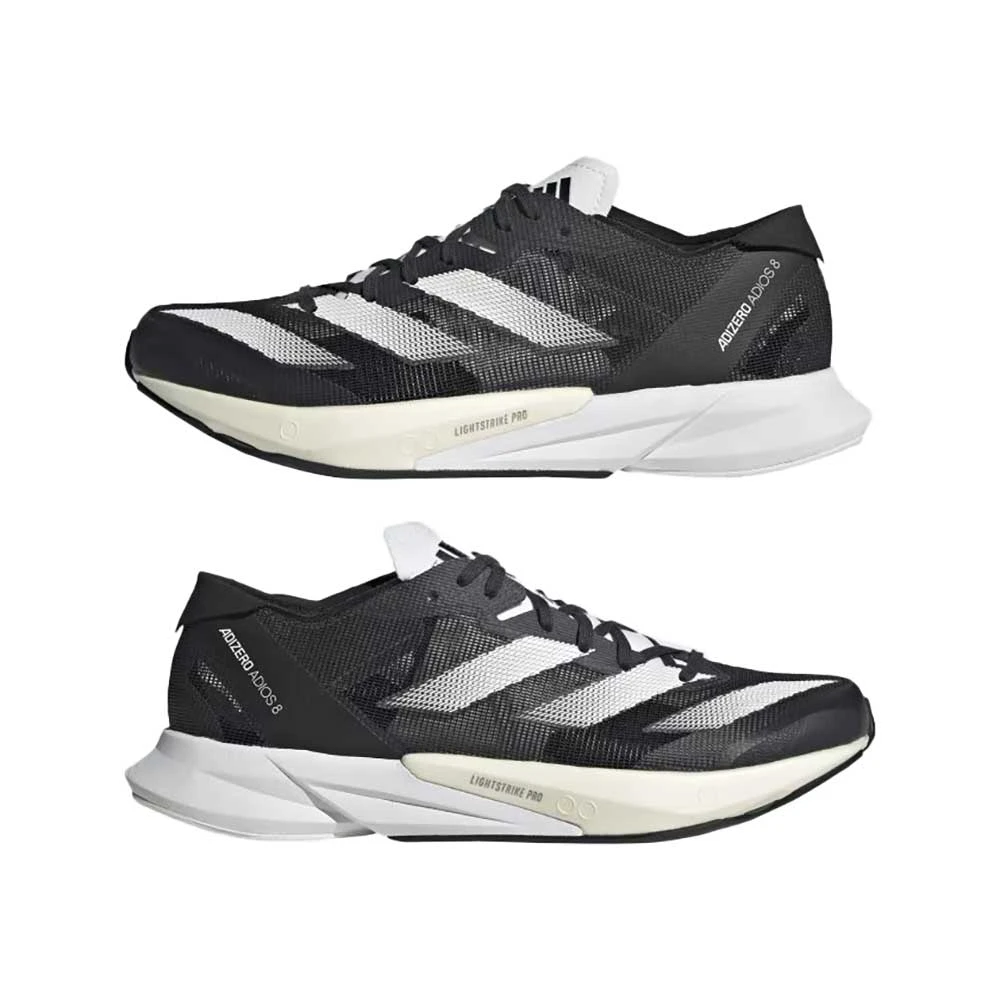 ADIDAS Women's Adizero Adios 8 Running Shoe - Carbon/FTWR White/Core Black - Regular (B) 7 ADIDAS Women's Adizero Adios 8 Running Shoe - Carbon/FTWR White/Core Black - Regular (B) - Image 7