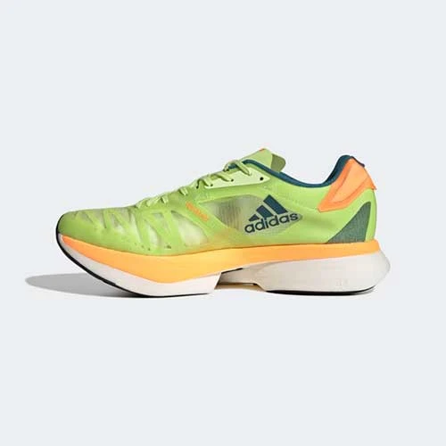 ADIDAS Unisex ADIZERO Adios Pro 2 - Pulse Lime/Real Teal/Flash Orange-Regular (D) 4 ADIDAS Unisex ADIZERO Adios Pro 2 - Pulse Lime/Real Teal/Flash Orange-Regular (D) - Image 4