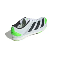 ADIDAS Unisex AdiZERO XC Spikes - Cloud White/Night Metallic/Solar Green - Regular (D) -Nike Store Adizero XC Spikes White GX6681 05 standard