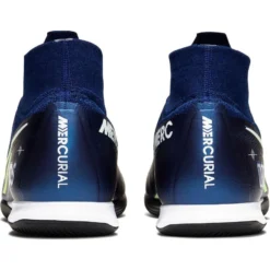 Nike Unisex Superfly 7 Elite MDS IC Soccer Cleat - Blue Void/White/Black/Metallic Silver -Nike Store BQ5470 401 PHCBH000